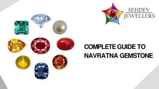 COMPLETE GUIDE TO NAVRATNA GEMSTONE