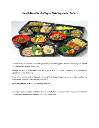 How Can Catering Services Help You Manage Your Events