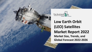 Low Earth Orbit (LEO) Satellites Market 2022