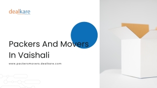 DealKare Packers Movers In Vaishali, Ghaziabad