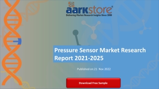 Pressure Sensor Market Research Report 2021-2025