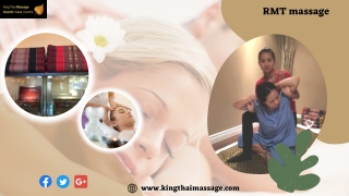 Get Ready For RMT Massage in Toronto at King Thai Massage Center