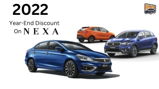 Nexa New Car Year End Discount 2022