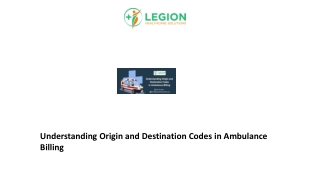 Understanding Origin and Destination Codes in Ambulance Billing