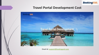 Travel Portal Development Cost