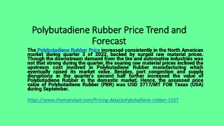 Polybutadiene Rubber Supply online