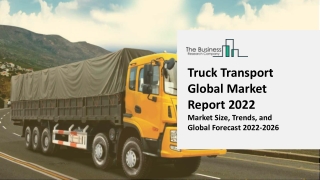 Truck Transport Market