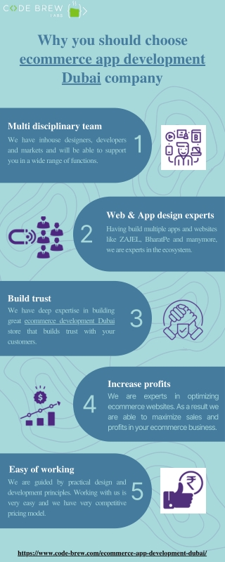 Why you should choose ecommerce app development Dubai company?