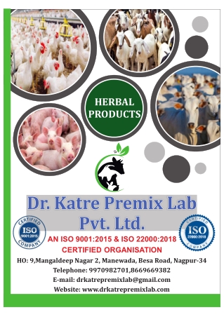 Animal feed Premix and Additives from Nagpur