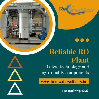 Reliable RO Plant Manufacturers in Coimbatore