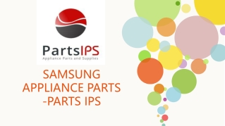 Samsung appliance parts-partsips