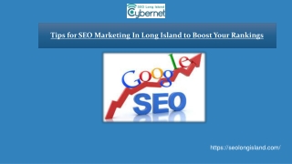 Tips for SEO Marketing In Long Island to Boost Your Rankings