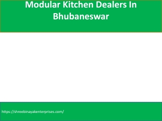 Modular Kitchen Dealers In Bhubaneswar