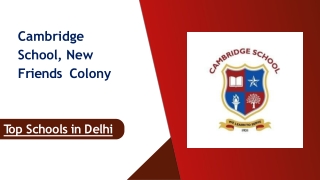 Top Schools in Delhi