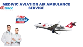 Medivic Aviation Air Ambulance Service in Varanasi And Gorakhpur