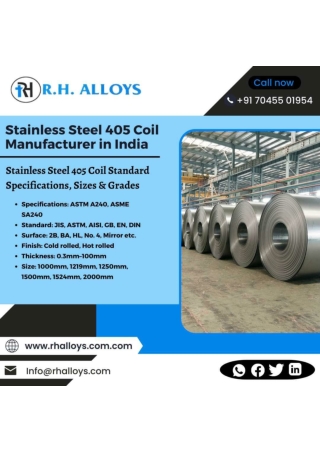 Top Quality Stainless steel sheet & coil manufacturer in India