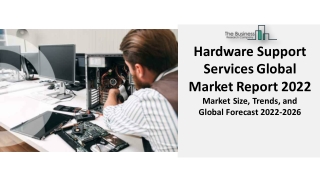 Hardware Support Services Market 2022 : By Segmentation, Growth, Trends