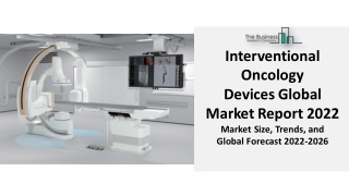 Interventional Oncology Devices Market 2022 - Industry Size, Share, Segments