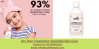 Dry Hair Treatment Essential Hair Care