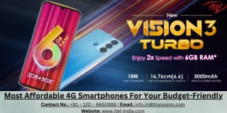 Most Affordable 4G Smartphones For Your Budget-Friendly