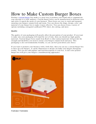 How to Make Custom Burger Boxe1