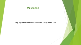 Buy Japanese Teen Sexy Doll Online Usa Miisoo.com.....