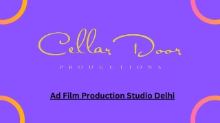 Ad Film Production Studio Delhi