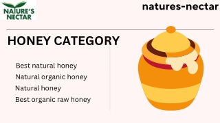 Best natural honey