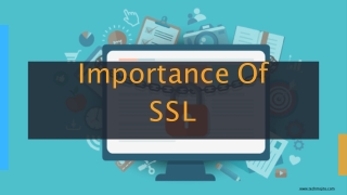 Importance Of SSL |techmojito