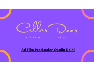 Ad Film Production Studio Delhi