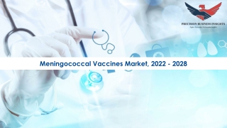 Meningococcal Vaccines Market Size, Scope 2022-2028