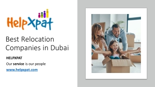 Best Relocation Companies in Dubai_