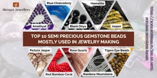 Top 10 Semi Precious Gemstone Beads Mostly Used In Jewelry Making