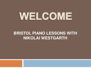 Looking for the Best Beginner Piano Lessons in Filton?