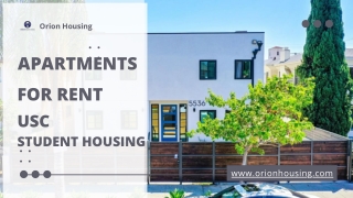 USC Student Housing -Apartments For Rent