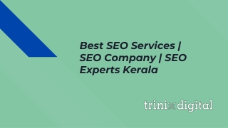 Best SEO Services | SEO Company | SEO Experts Kerala