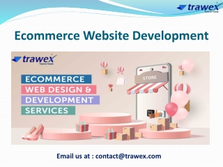 Ecommerce Website Development