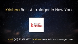 Best Astrologer in New York - Krishnaastrologer.com