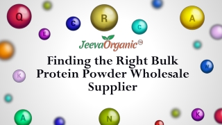 Protein Powder Wholesale Distributors