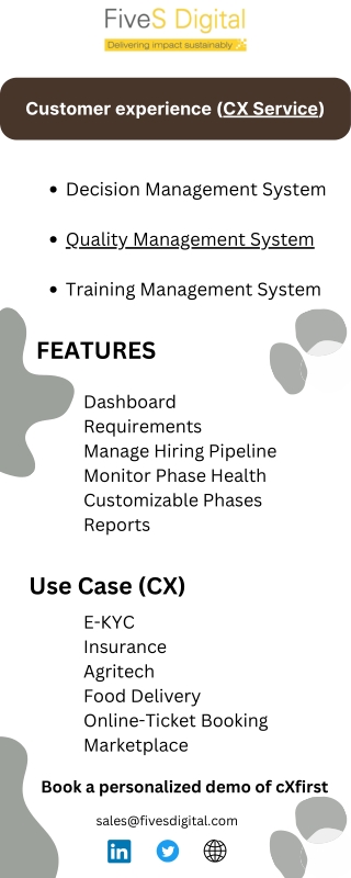 Customer Experience (CX) Services