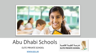 Abu Dhabi Schools