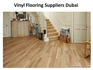 Vinyl Flooring Suppliers Dubai