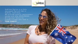 Find the Custom Replacement Sunglass Lenses Online