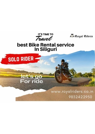 Top Bike Rental in Siliguri