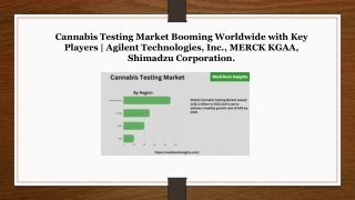 Cannabis Testing Market – Support for Legalization of Medical Marijuana