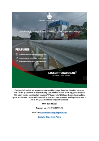 Metal Beam Crash Barrier Manufacturers and Suppliers