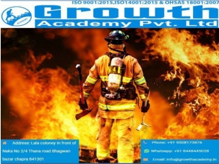 Acquire The Best Fire Safety Course in Ranchi with 100% Job Surety