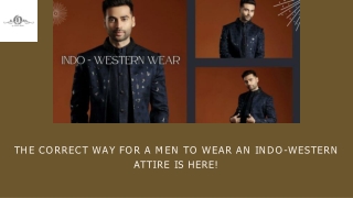 The Correct Way For A Men To Wear An Indo-Western Attire Is Here!