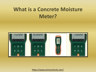 What is a Concrete Moisture Meter?