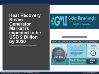 Heat Recovery Steam Generator Market Top Trends, Future Analysis & Forecast 2022